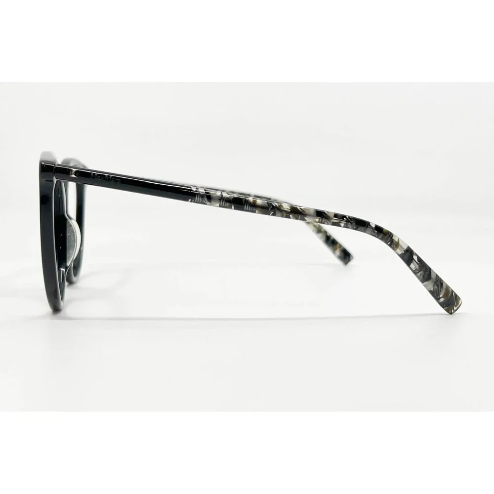 Max Mara Eyeglasses Womens Black Cat Eye Full Rim MM 1383 52-19-140